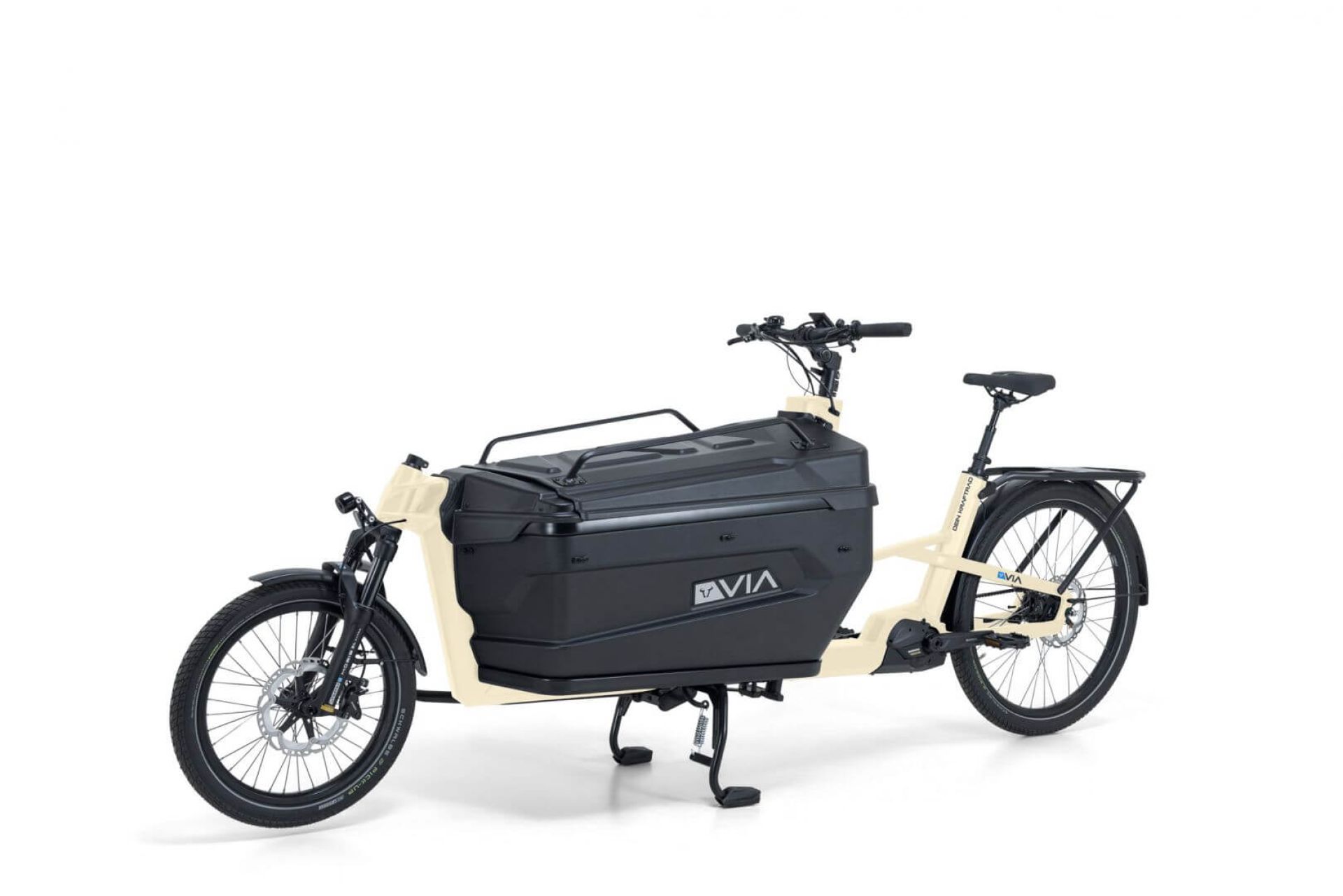 VIA Lastenrad Cargo Farbe Elfenbein