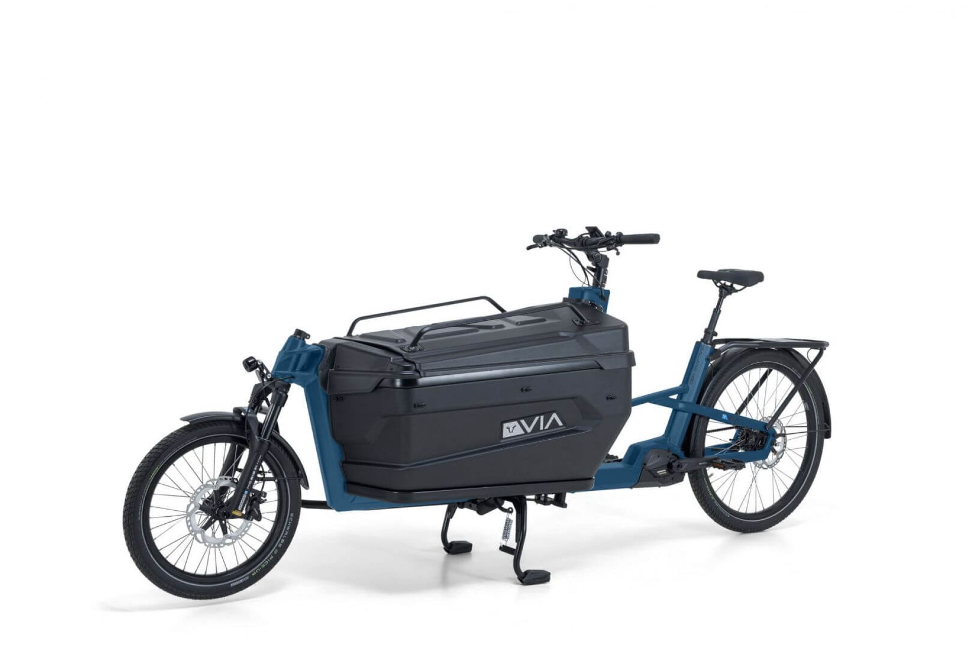 VIA Lastenrad Cargo Farbe Grünblau