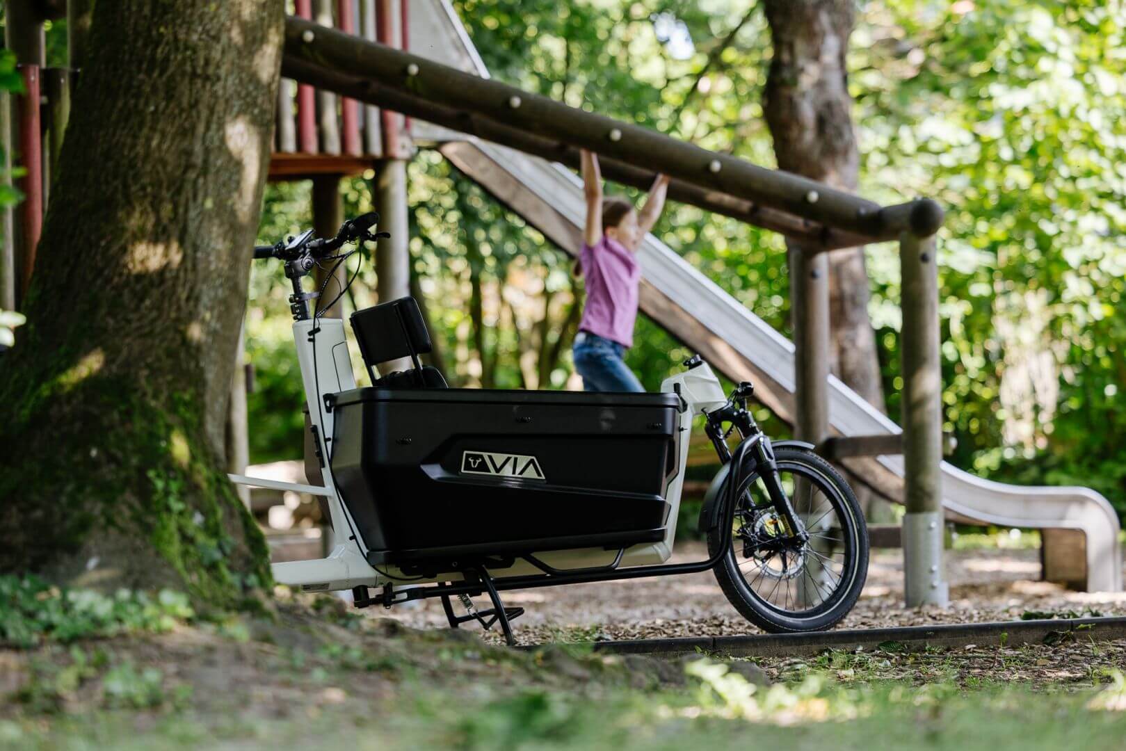 Cargo bike playground