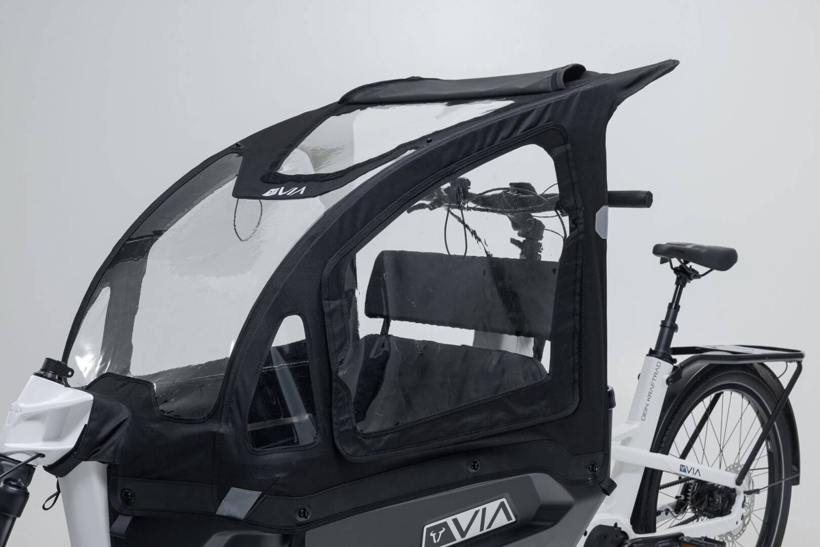Regenverdeck VIA Lastenrad
