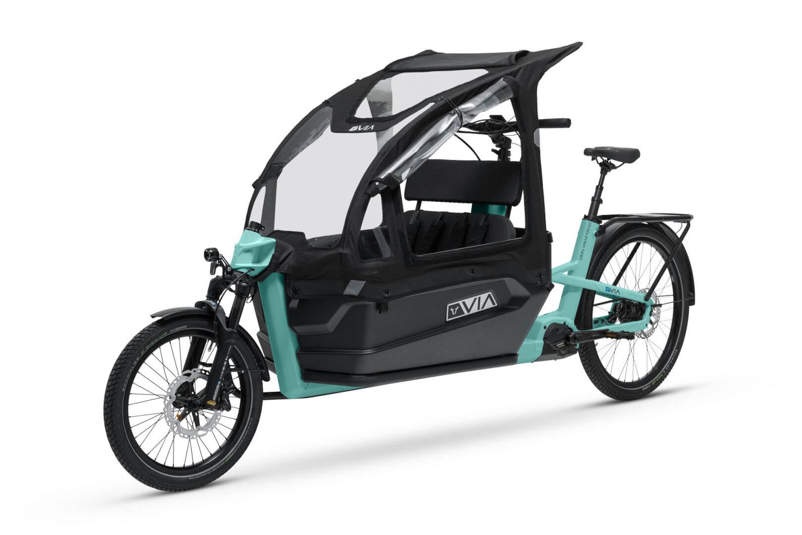 VIA 1 Family E-Cargobike lightgreen